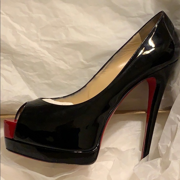 LOUBOUTIN PALAIS ROYAL PATENT LEATHER - Picture 7 of 8